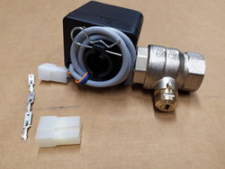 Shower tap Enolgas R3505P00 ball valve for combi steamer Lainox, Ambach, CITI connection 1" to 1"