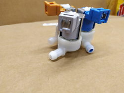 Solenoid valve Zanussi, Electrolux 370345 EATON (INVENSYS) 3WAY/180/in 3/4"/out 11.5mm 230VAC