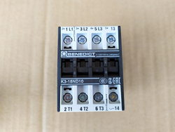 Contactor BENEDIKT JAGER K3-18ND10 magnetic starter for Electrolux, Zanussi 32A/7.5 kW, screw clamp