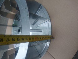 Turbine fan impeller for combi steamer Lainox ABE, KME, HVE series ø350mm