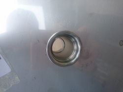 Turbine fan impeller for combi steamer Lainox ABE, KME, HVE series ø350mm