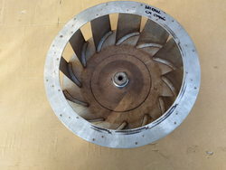 Impeller fan turbine for combi steamer Kuppersbusch, Rational CM series ø350mm used