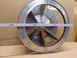 Impeller fan turbine for combi steamer Angelo Po FC611, FM611 series ø238mm