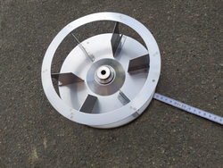 Impeller fan turbine for combi steamer Lainox KME, KMG series ø240mm