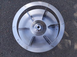 Impeller fan turbine for combi steamer Lainox KME, KMG series ø240mm