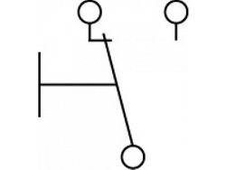 Micromik door push-on limit switch Pizzato MK H12D09 for Unox combi steamer