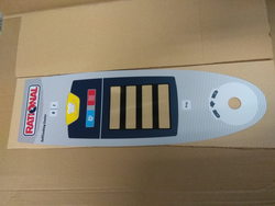 Membrane sticker keyboard, panel for combi steamer Rational SCC series