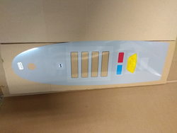 Membrane sticker keyboard, panel for combi steamer Rational SCC series