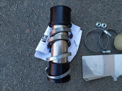 Heat-resistant branch pipe for combi steamer Rational CM, SCC series 8700630, 2200213 set