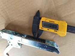 Door hinge hinge for convection oven, pizza oven Cookmax, GAM, Piron, Smeg