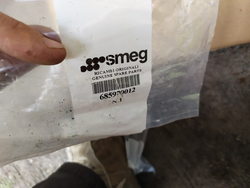 Door hinges, mating part for combi steamer, convection oven Smeg ALFA