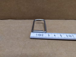 Door handle lock bracket for combi oven Electrolux, Foinox, Lainox, Leventi, Mareno, Olis 0C6978 R61620132 54mm.