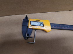 Door handle lock bracket for combi oven Electrolux, Foinox, Lainox, Leventi, Mareno, Olis 0C6978 R61620132 54mm.