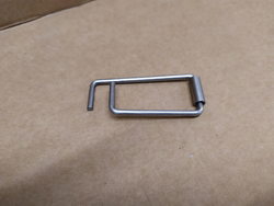 Door handle lock bracket for Eloma, Primax, Tecnoeka, Retigo 61mm combi steamer.