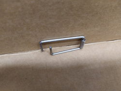 Door handle lock bracket for Eloma, Primax, Tecnoeka, Retigo 61mm combi steamer.