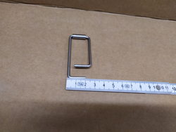 Door handle lock bracket for Eloma, Primax, Tecnoeka, Retigo 61mm combi steamer.