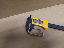 Door handle lock bracket for Eloma, Primax, Tecnoeka, Retigo 61mm combi steamer.