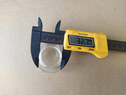 Flat chamber lampshade for pizza oven Fimar, Foinox, GGF, OEM, Pizza-Group ø57mm