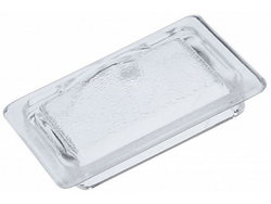 Скло камери плафон для піцца печі Cuppone, Prismafood, Moretti, Pizza-Group 80x65мм