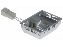 Стекло камеры плафон для пароконвектомата, пицца печи Angelo-Po, Cuppone, Apach 70x55мм