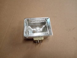 Glass chamber lampshade for combi steamer Piron, Tecnodom 80x65mm