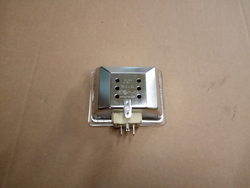 Glass chamber lampshade for combi steamer Piron, Tecnodom 80x65mm