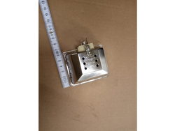 Glass chamber lampshade for combi steamer Piron, Tecnodom 80x65mm