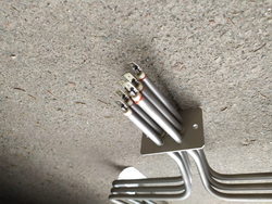 Heat for combi oven, convection oven Electrolux, Zanussi 415657 4500W 230V flange 76x50mm