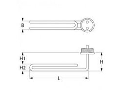 Ten Electrolux, Juno, Therma 415580 5000W 400V (universal)