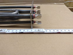 Boiler heater for combi steamer Fagor 416606 9000W 230V flange 55x105mm