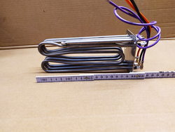 Boiler heater for combi steamer Rational, Metos, Alba 418369 9000W 230V flange 82x82mm