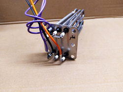 Boiler heater for combi steamer Rational, Metos, Alba 418369 9000W 230V flange 82x82mm