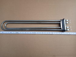 Boiler heater for combi steamer Frima, Rational 417686 6000W 400V flange 70x18mm