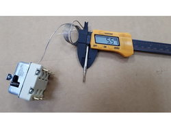 Protective thermostat for frying surface, combi steamer Baron, Mareno, Modular EGO 55.32562.822 max.360°C