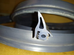 Door seal rubber for combi steamer Eloma, Palux, 2275mm