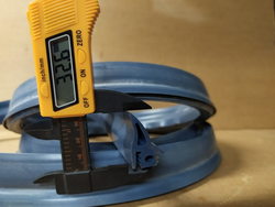 Door seal rubber for combi steamer Eloma, Palux, 2275mm