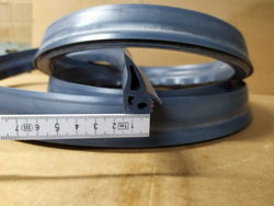 Door seal rubber for combi steamer Eloma, Palux, 2275mm