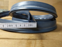 Door seal rubber for combi steamer Eloma, Palux, 2275mm