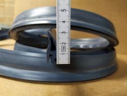 Door seal rubber for combi steamer Eloma, Palux, 2275mm