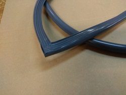 Reinforced door rubber for combi steamer Rational CM, CD, CC 10-level series, 480x725mm