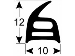 Reinforced door rubber for convection oven Unox Roberta XF003, KGN1225A