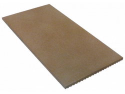 Камінь шамотний для піцца печі ITALFORNI, OEM 52300002  655x320x14(11+3)мм