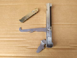 Door hinge hinge for pizza oven GAM M6, ME6, SB44 series. RG101320