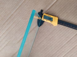 Slope for pizza oven doors Cuppone, Zanussi, ITALFORNI 330x120x8mm