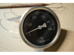 Jumo thermometer for pizza oven GGF, Apach, Bartscher +500°C