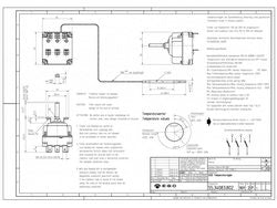 Thermostat EGO 5534083802 55.34083.802 for pizza oven GAM, Pizza Group 50-450°C