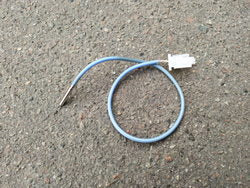 Temperature sensor NTC 10kOhm -40...+110°C for dishwasher 403942