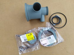 Shower drain for dishwasher Electrolux, Zanussi LS6, LS8, WT50 series