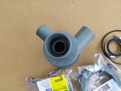 Shower drain for dishwasher Electrolux, Zanussi LS6, LS8, WT50 series