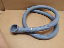Drainage drain hose for Fagor, Edesa, Asber dishwasher, curved/straight, ø48mm/31mm. 1500mm